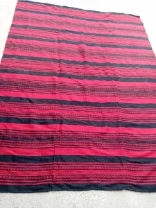 Lep stari tkani vuneni ćilim iz tri pole 215x165cm