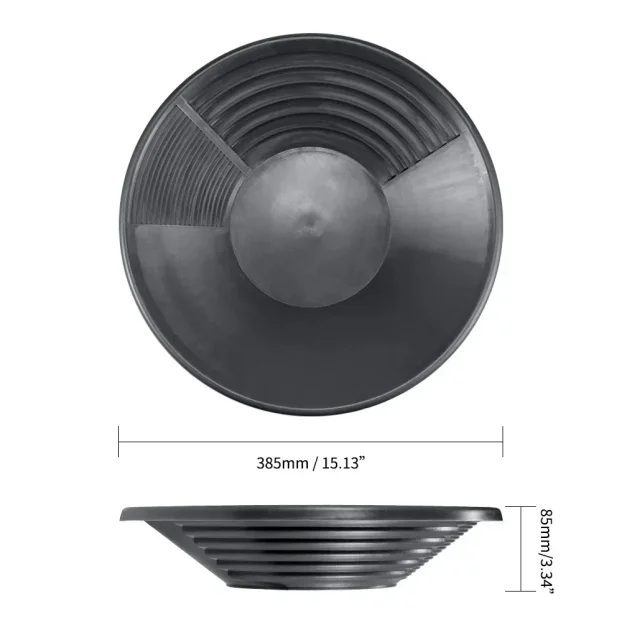 Plastična posuda za ispiranje zlata - 38cm