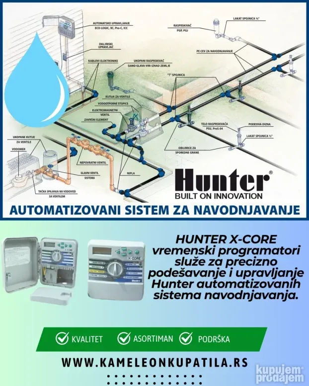 Elektro ventil pgv-100 1 vn - hunter