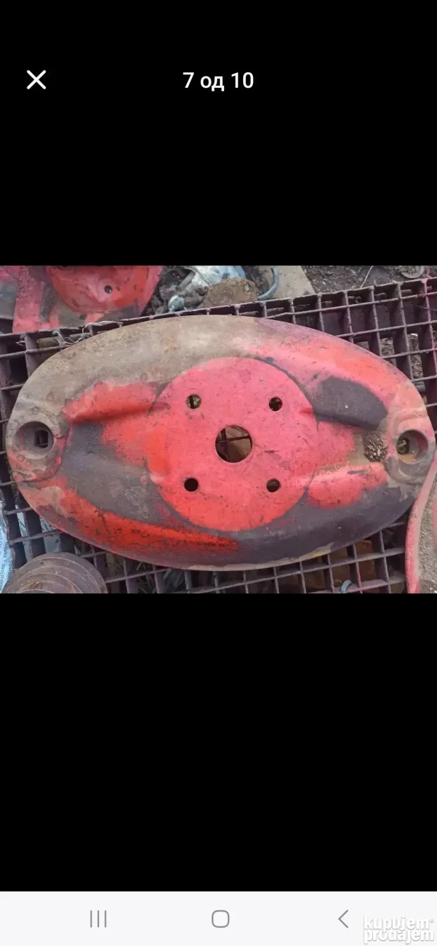 Delovi KUHN i VICON kose