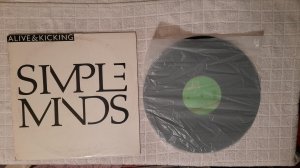 Simple minds Alive and kicking maxi singl