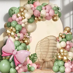 MAŠNICA balon 40cm. SET od 106 balona / 6 folija+100 balona