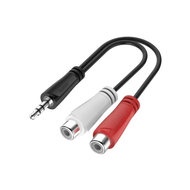Hama Jack Rca Converter Black 15cm 200350