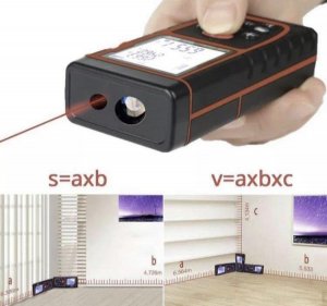 laserski metar DALJINOMER daljino metar LASER 40m METAR novo