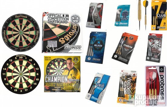 Strelice genesis tungsten harrows (metalni vrh)