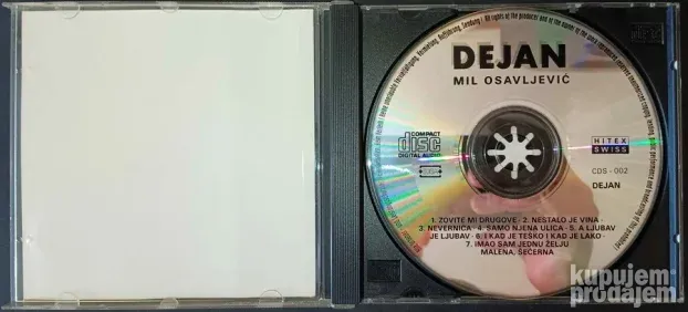 Dejan Milosavjevic-Zovite mi Drugove CD