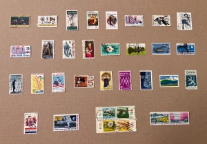 AMERIKA (USA) -poštanske vintage marke,29 različitih markica