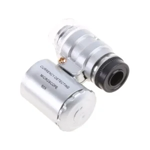 Lupa mikroskop 60x uvecanje 2x LED/UV lampa i torbica
