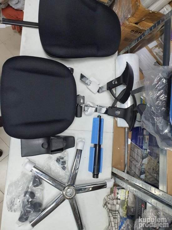 Stolica Ergonomska do 110kg Hromirana Topstar 8059U BB0 Well