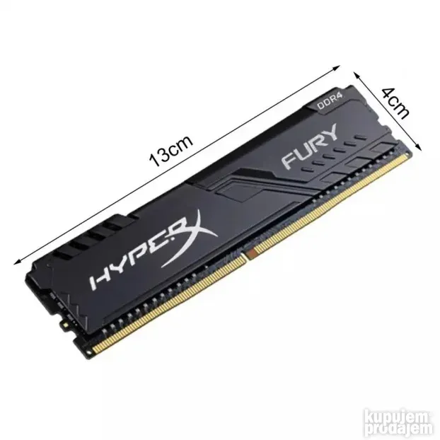 2023 HyperX Fury Hladnjak za ram memoriju