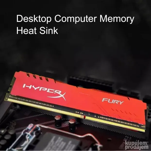 2023 HyperX Fury Hladnjak za ram memoriju