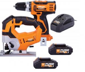 Aku.bušilica VLN 3220 + ubodna testera VLN 1120 Villager