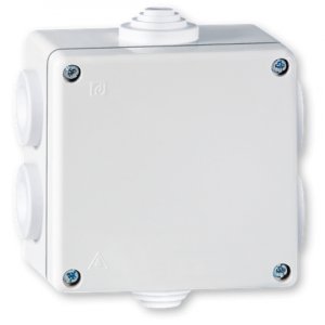 Razvodna kutija plastična 76x76 6 otvora IP54 223 500V
