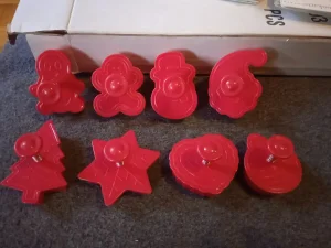 Bozicne novogodisnje modlice/pecati