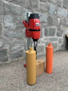 Mašina za bušenje betona 3500W+krune NOVO