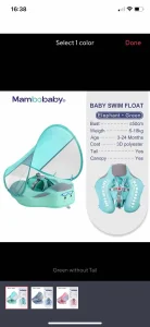 Šlauf za bebe Mambobaby