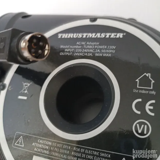 AC/AC adapter Thrustmaster turbo power TGT/TSPC/TSXW volani