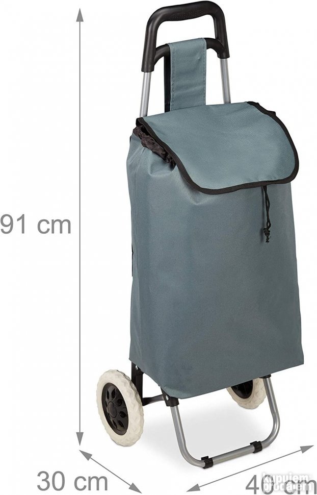 Kolica za Kupivini - pijacu 25L  - Relaxdays