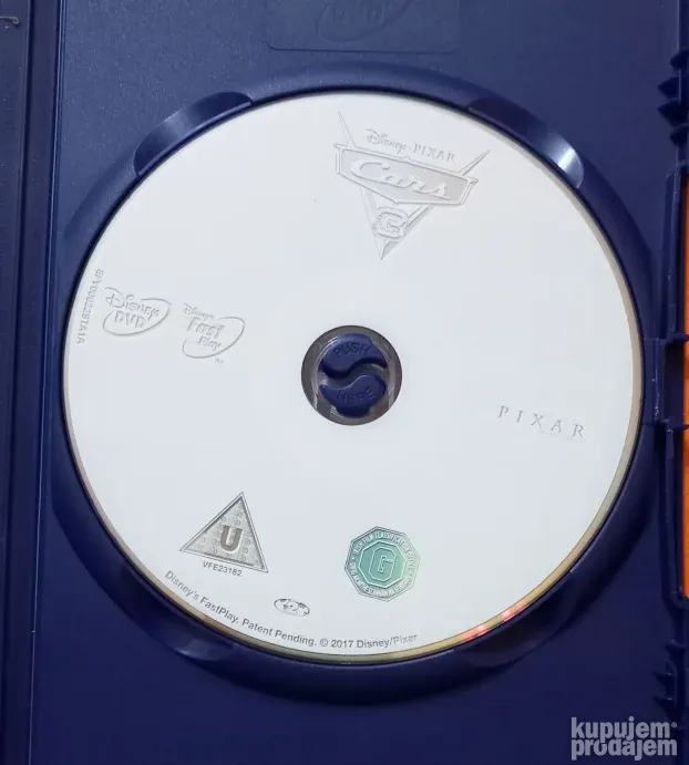 Cars 3 Disney pixar DVD