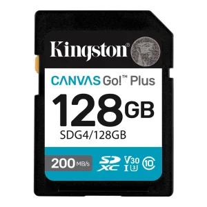 Kingston Canvas Go! Plus 128gb Sdxc 160 Mb/s Sdg4/128gb