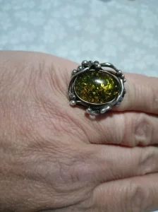 Srebran prsten stari 925