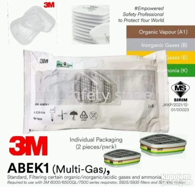 3m maska 6800 za prskanje voca