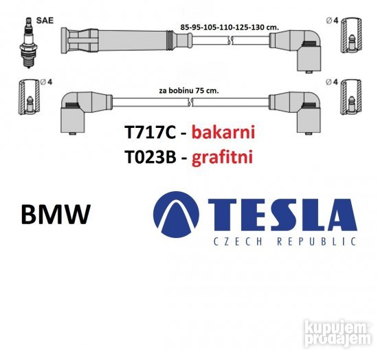 BMW 520 i (E28) 2.0 92kw - KABLOVI T717C- bwm 5 2.0 e 28