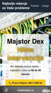Električar - hitne intervencije -