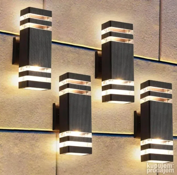 Fasadna lampa fasadu BAŠTU BAŠTE 2x E27 IP65