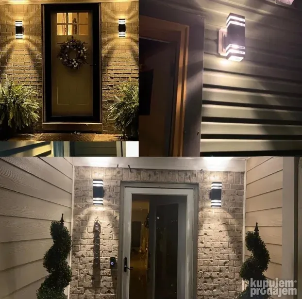 Fasadna lampa fasadu BAŠTU BAŠTE 2x E27 IP65