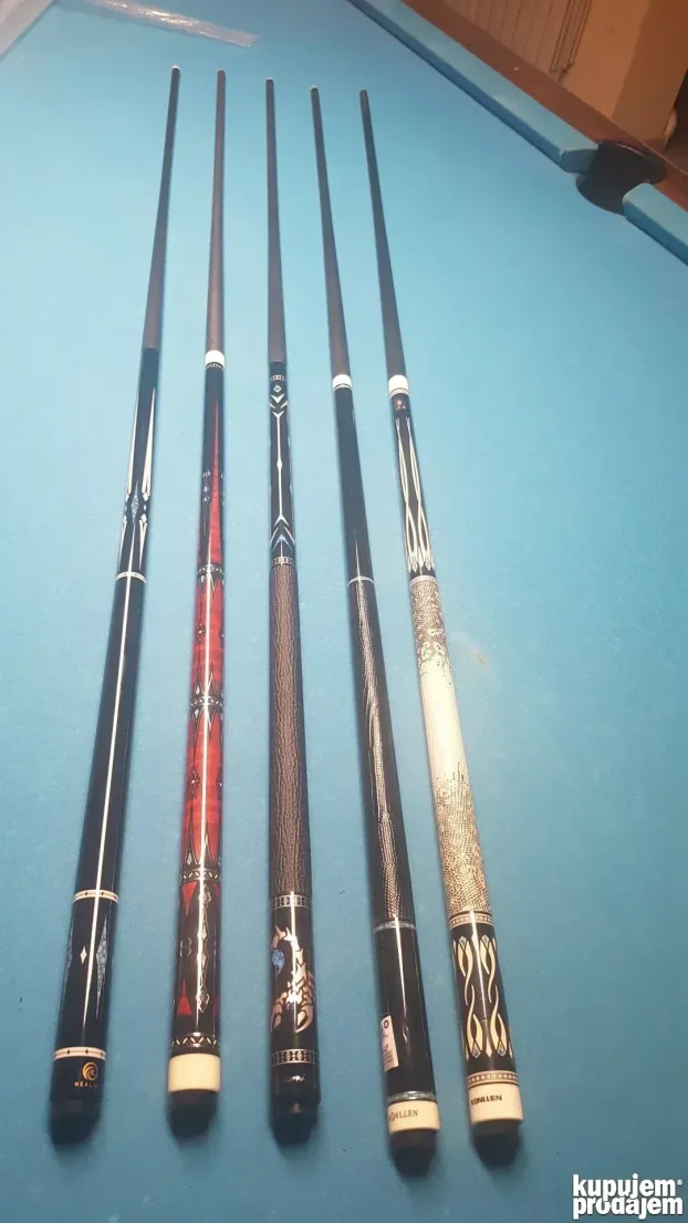 SVE ZA BILIJAR - štapovi, kugle, čoja, presvlačenje