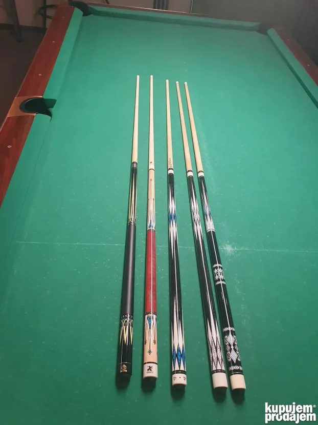 SVE ZA BILIJAR - štapovi, kugle, čoja, presvlačenje