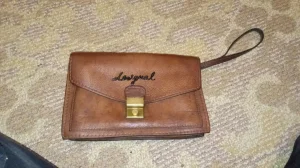 Desigual braon mala kožna muška torbica