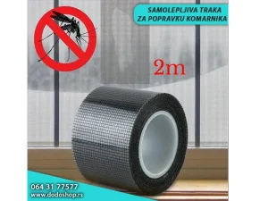 Samolepljiva traka za popravku komarnika - 2m