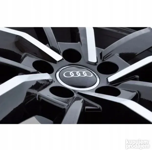 Čepovi za alufelne Audi- 68mm -CRNI / GRAY- 8D0 601 170