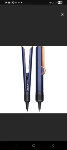 Dyson HT01 Airstrait lcd prusian blue