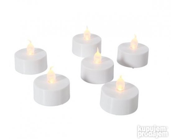 NOVO! LED Sveće MILOW 6kom