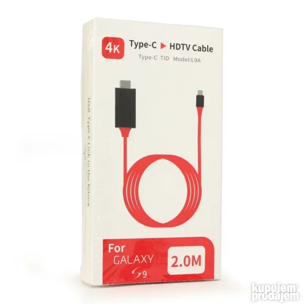 Kabl USB-C na HDMI - HDTV 4K 2 metra
