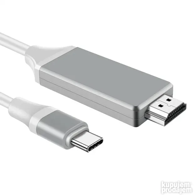 Kabl USB-C na HDMI - HDTV 4K 2 metra