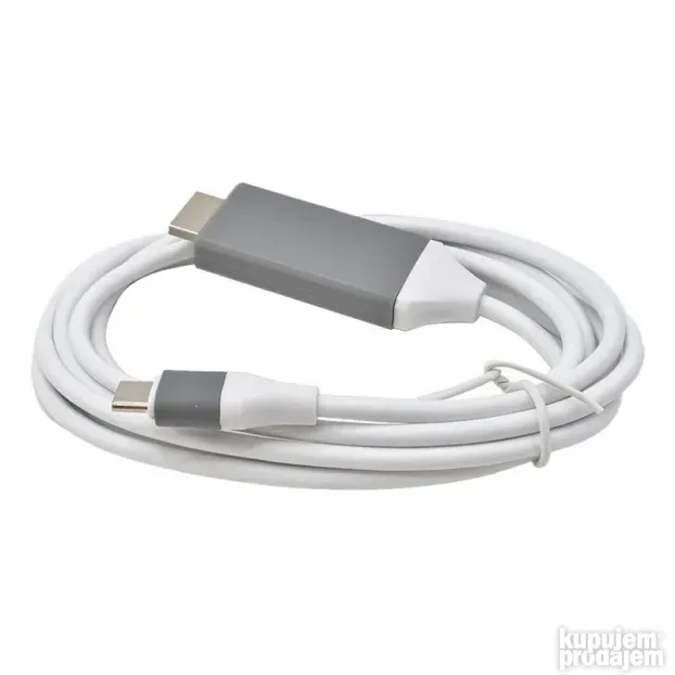Kabl USB-C na HDMI - HDTV 4K 2 metra