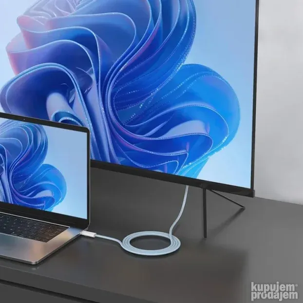 Kabl USB-C na HDMI - HDTV 4K 2 metra