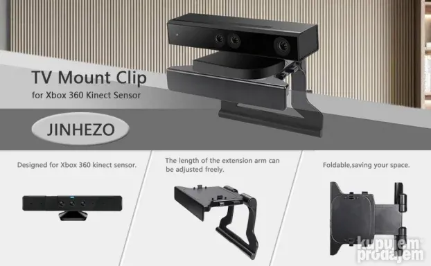 TV Clip- Drzač za Kinect Xbox360