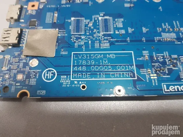 Lenovo V130-15IGM N4000 maticna ploca #6484