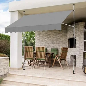 Balkonska Tenda 350x120cm Siva