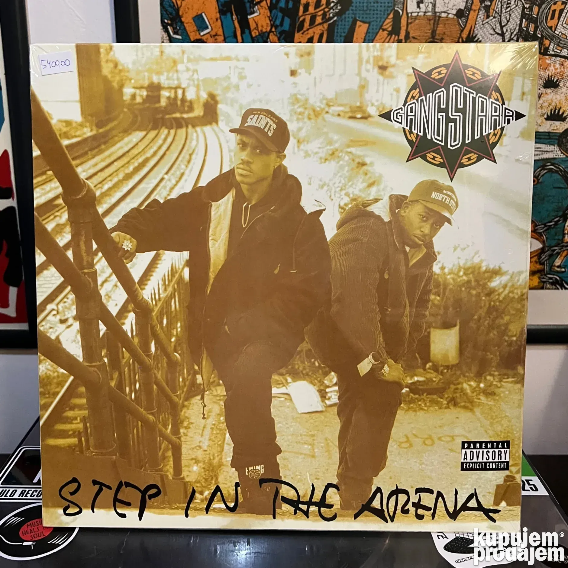 Gang Starr - Step In The Arena 2LP (Rap/Hip Hop) - KupujemProdajem