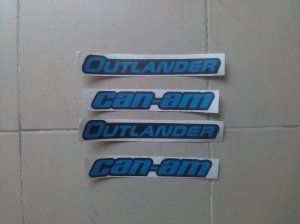 Nalepnice za motore CAN-AM OUTLANDER