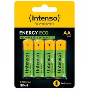 (Intenso) Baterija Punjiva Aa / Hr6, 2700 Mah, Blister 4 Kom