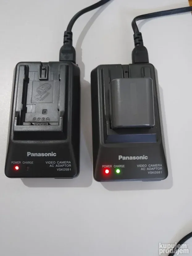 Panasonic punjac VSK0651 baterija Video kamera