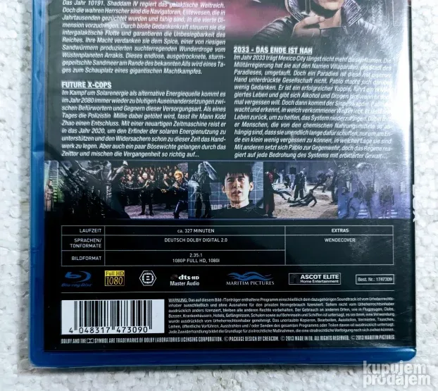 Sci-fi Kult Box-Blu Ray Disc CELOFAN