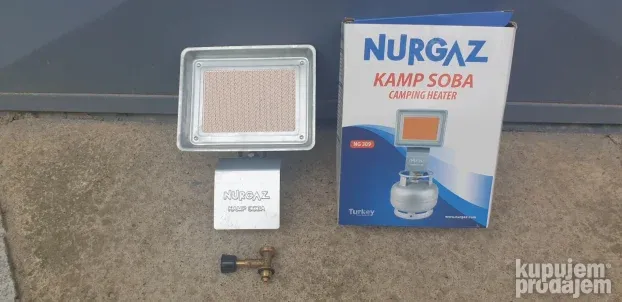 Plinska grejalica 1,5Kw - standardna velika plinska boca